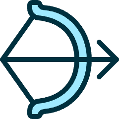 Love Arrow Bow Icon from Ultimate Duotone Set