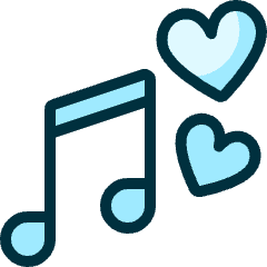 Love Song Icon from Ultimate Duotone Set