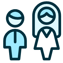 Wedding Bride Groom Icon from Ultimate Duotone Set