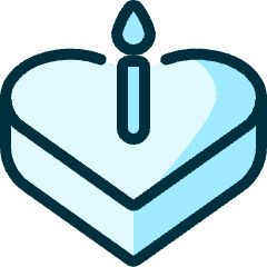 Wedding Cake Heart Icon from Ultimate Duotone Set