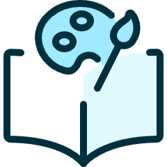 Audio Book Art Icon from Ultimate Duotone Set