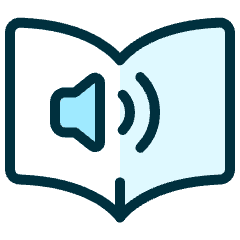 Audio Book Volume Medium Icon from Ultimate Duotone Set