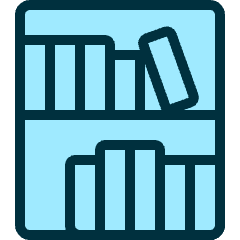 Library Icon from Ultimate Duotone Set