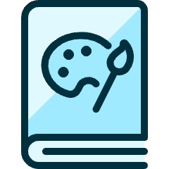 Read Art Icon from Ultimate Duotone Set
