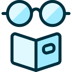 Read Glasses 1 Icon from Ultimate Duotone Set