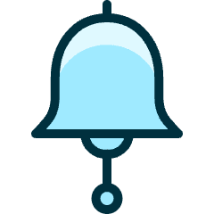 School Bell Icon from Ultimate Duotone Set