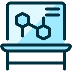 School Board Chemistry Icon from Ultimate Duotone Set