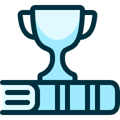 School Book Trophy Icon from Ultimate Duotone Set