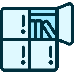 School Locker Icon from Ultimate Duotone Set