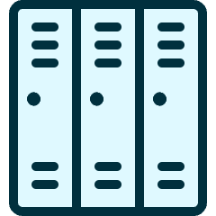 School Locker Closed Icon from Ultimate Duotone Set
