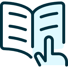 Study Book Icon from Ultimate Duotone Set