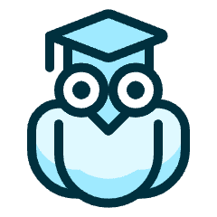 Study Owl Icon from Ultimate Duotone Set