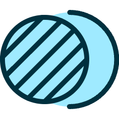 Astronomy Eclipse Icon from Ultimate Duotone Set