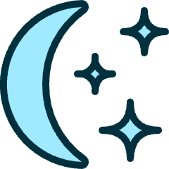 Astronomy Moon Icon from Ultimate Duotone Set