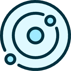 Astronomy Solar System Icon from Ultimate Duotone Set