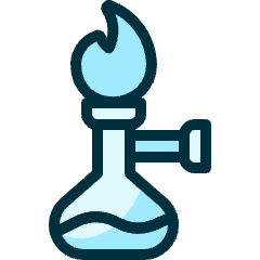 Lab Flame Bottle Icon from Ultimate Duotone Set