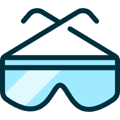 Lab Protection Glasses Icon from Ultimate Duotone Set