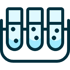 Lab Tubes Icon from Ultimate Duotone Set
