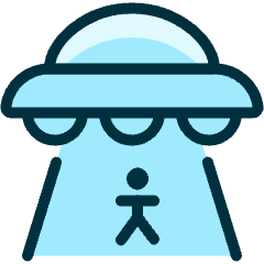 Science Fiction Ufo Icon from Ultimate Duotone Set