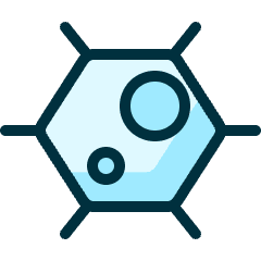 Science Bacteria Icon from Ultimate Duotone Set