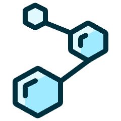 Science Molecule Strucutre Icon from Ultimate Duotone Set
