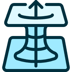Science Perspective Icon from Ultimate Duotone Set