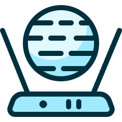 Science Projection Icon from Ultimate Duotone Set