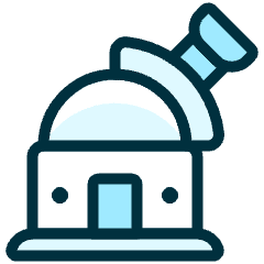 Space Base Icon from Ultimate Duotone Set