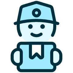 Delivery Man Give Icon from Ultimate Duotone Set