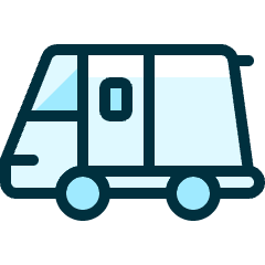 Delivery Truck 1 Icon from Ultimate Duotone Set