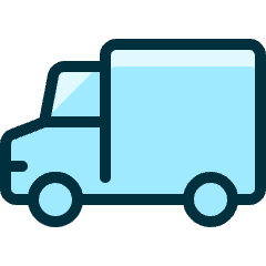 Delivery Truck 3 Icon from Ultimate Duotone Set