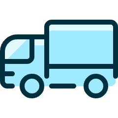 Delivery Truck 5 Icon from Ultimate Duotone Set