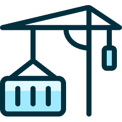 Shipment Lift Icon from Ultimate Duotone Set