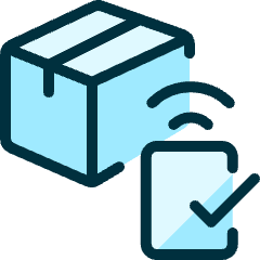 Shipment Approve Smartphone Icon from Ultimate Duotone Set