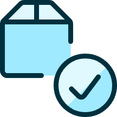 Shipment Check Icon from Ultimate Duotone Set