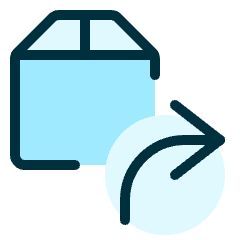 Shipment Next Icon from Ultimate Duotone Set