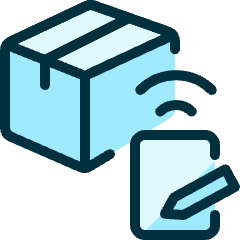 Shipment Sign Smartphone Icon from Ultimate Duotone Set