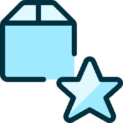 Shipment Star Icon from Ultimate Duotone Set