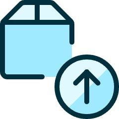 Shipment Upload_1 Icon from Ultimate Duotone Set