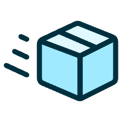 Shipment In Transit Icon from Ultimate Duotone Set
