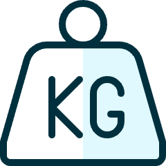 Shipment Weight Kg Icon from Ultimate Duotone Set