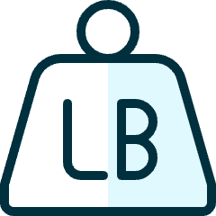 Shipment Weight Lb Icon from Ultimate Duotone Set
