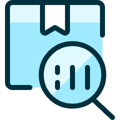 Warehouse Package Search Icon from Ultimate Duotone Set