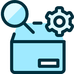 Warehouse Settings Icon from Ultimate Duotone Set