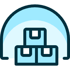 Warehouse Storage 1 Icon from Ultimate Duotone Set
