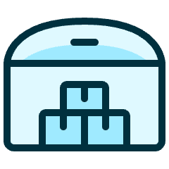 Warehouse Storage Icon from Ultimate Duotone Set
