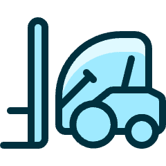 Warehouse Truck Delivery Icon from Ultimate Duotone Set