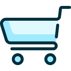 Shopping Cart 1 Icon from Ultimate Duotone Set