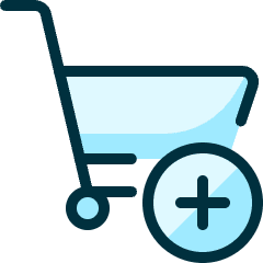 Shopping Cart Add Icon from Ultimate Duotone Set