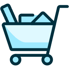 Shopping Cart Full Icon from Ultimate Duotone Set
